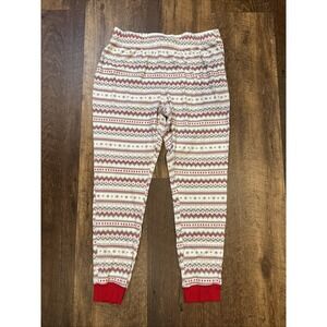 LC Lauren Conrad‎ Fair Isle Lounge Wear Sleep Pajama Pants Women's Lg